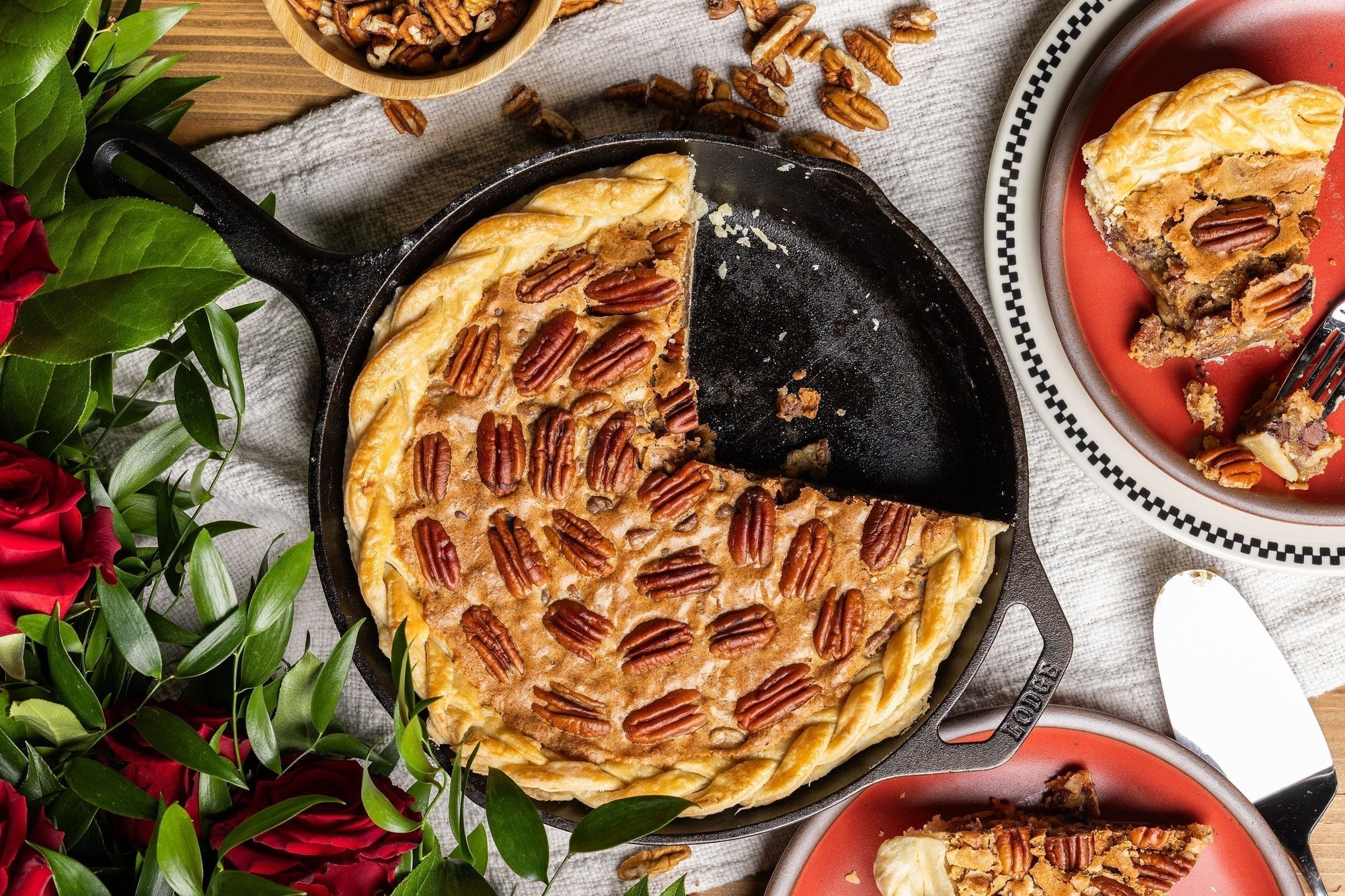 Bourbon Chocolate Pecan Pie